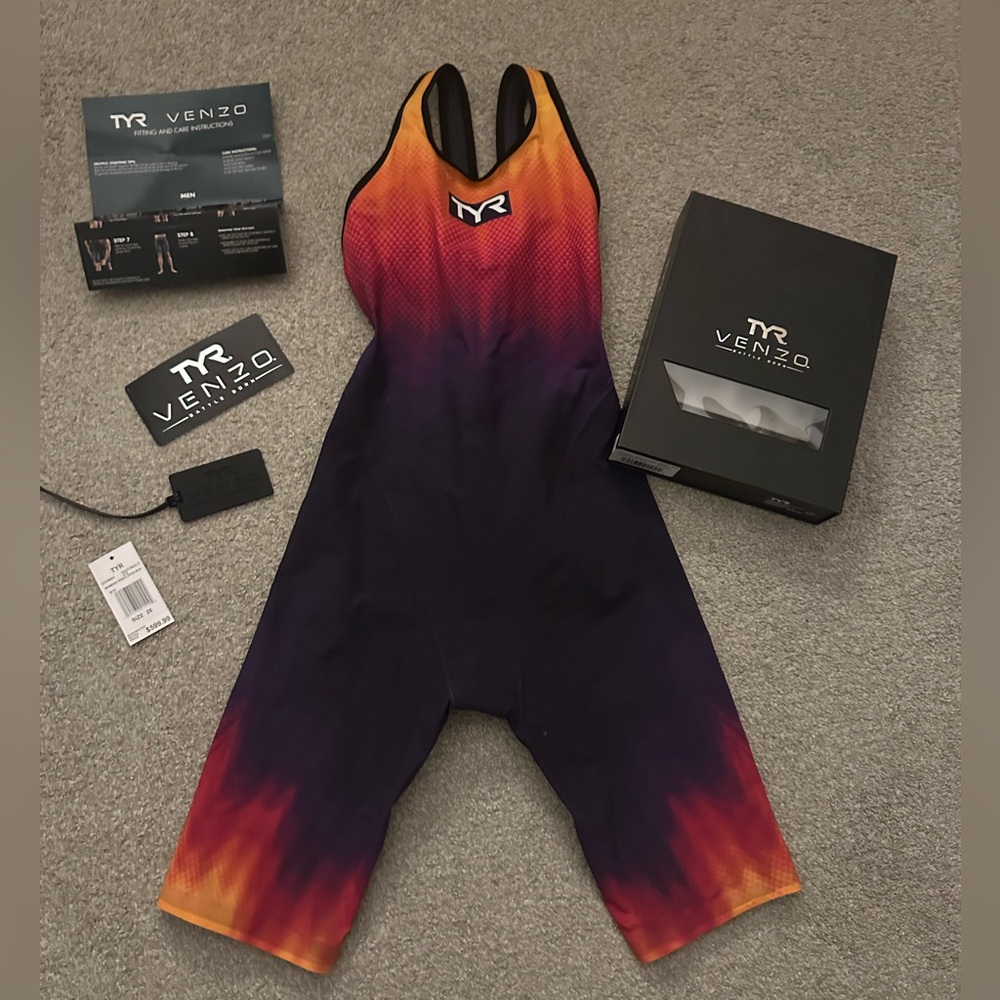 TYR Venzo Tech open back tech suit